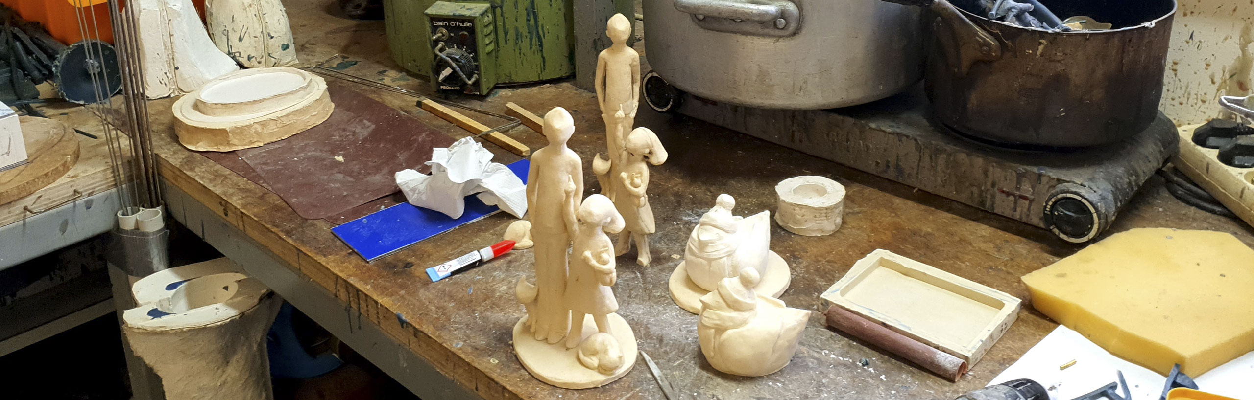 Cours sculpture modelage céramique à La Rochelle - Périgny